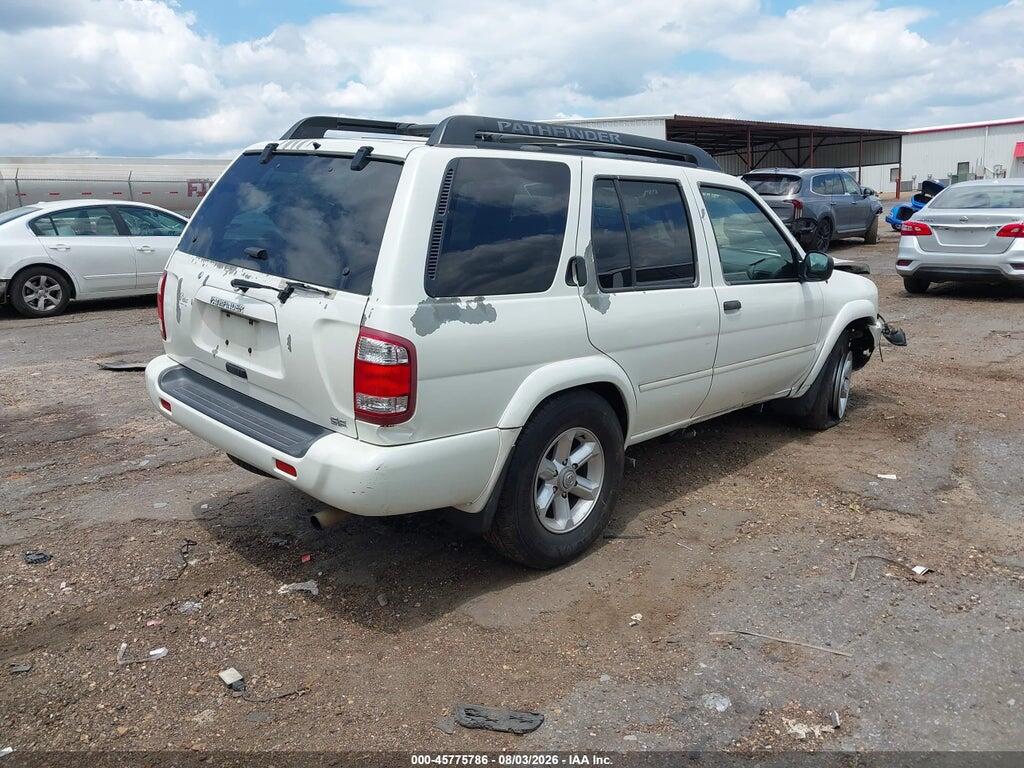 JN8DR09X04W809089 2004 NISSAN PATHFINDER photo no. 4