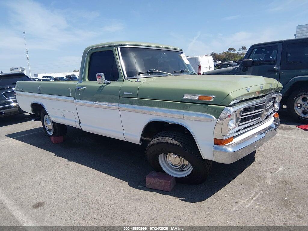 000000F25HRK28156 1971 FORD F250 photo no. 1