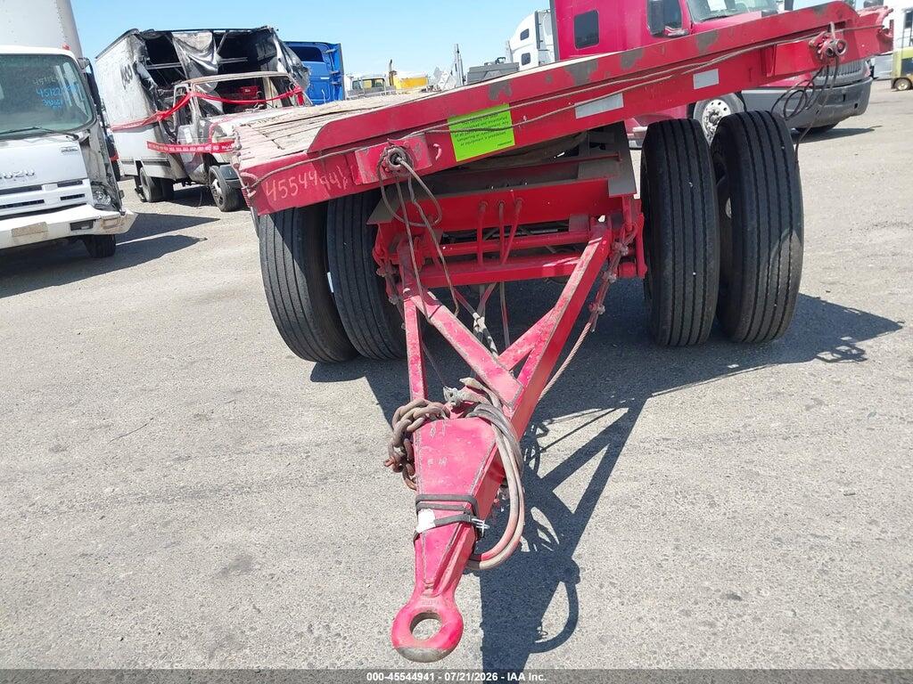 00000007L13899028 1971 UTILITY TRAILER MFG FLATBED PUP TRAILER photo no. 11
