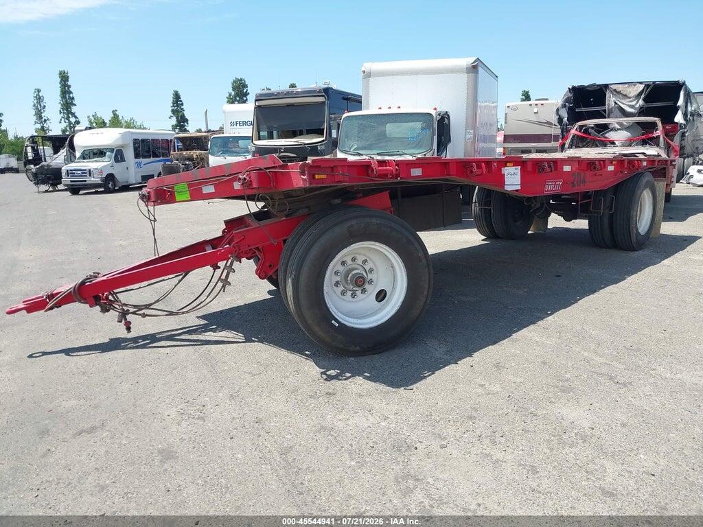 00000007L13899028 1971 UTILITY TRAILER MFG FLATBED PUP TRAILER photo no. 2