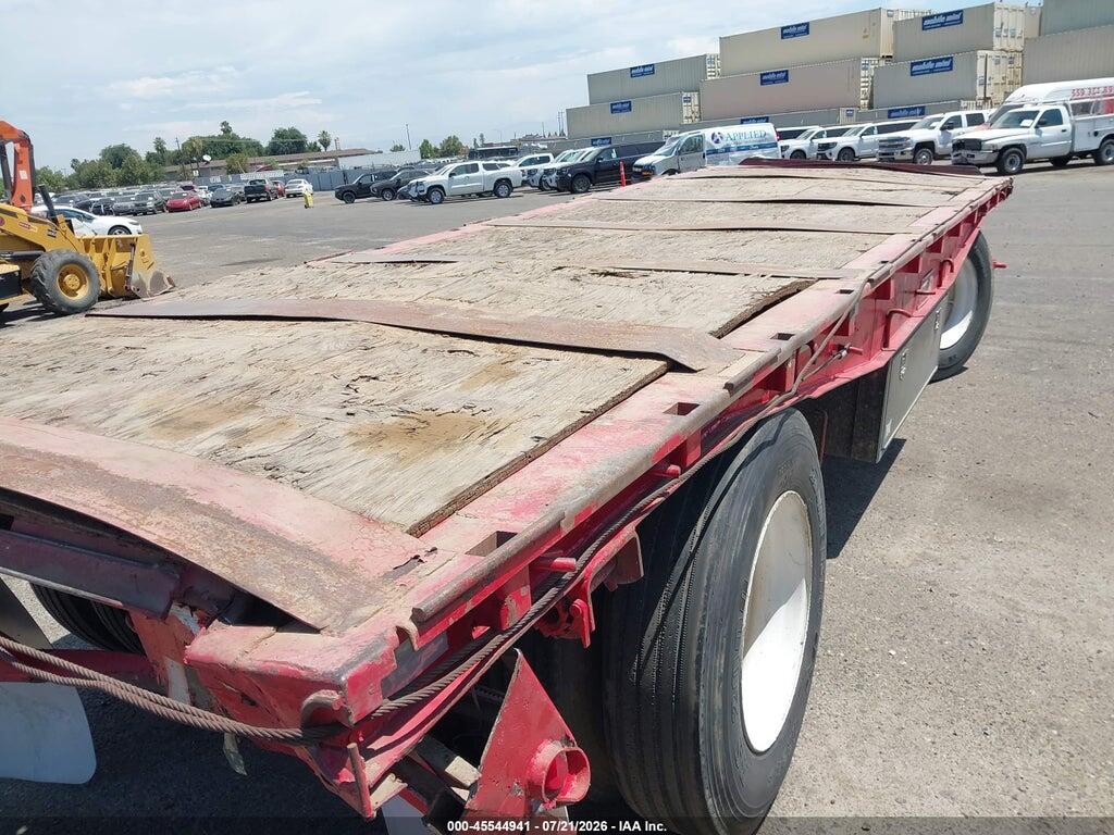 00000007L13899028 1971 UTILITY TRAILER MFG FLATBED PUP TRAILER photo no. 5