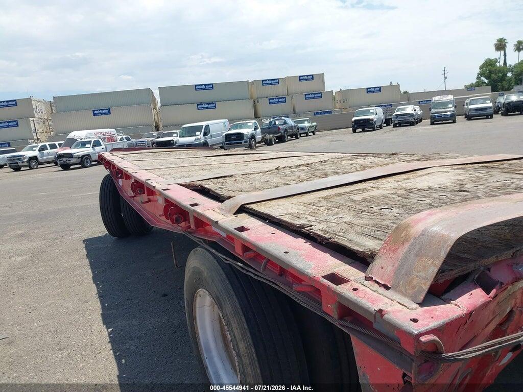00000007L13899028 1971 UTILITY TRAILER MFG FLATBED PUP TRAILER photo no. 7