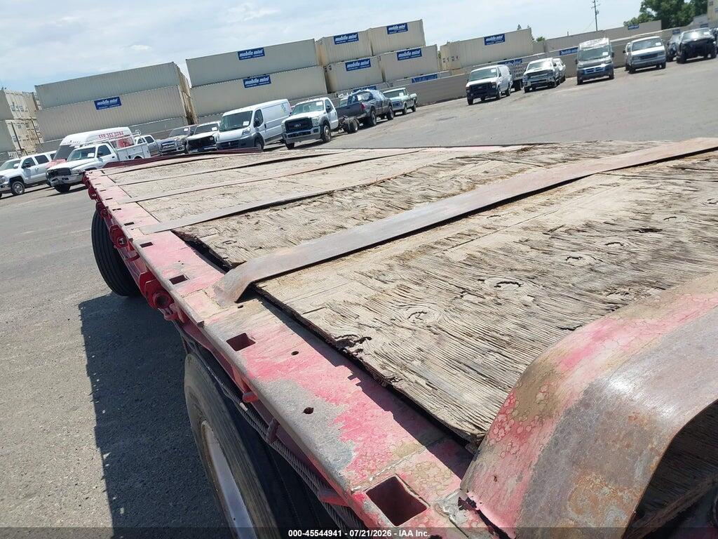 00000007L13899028 1971 UTILITY TRAILER MFG FLATBED PUP TRAILER photo no. 8