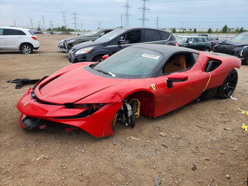 2021 FERRARI SF 90 STRADALE ZFF95NLA2M0263155