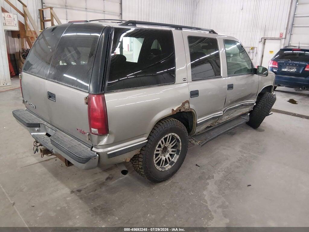 1GKEK13R5XJ805856 1999 GMC YUKON photo no. 4