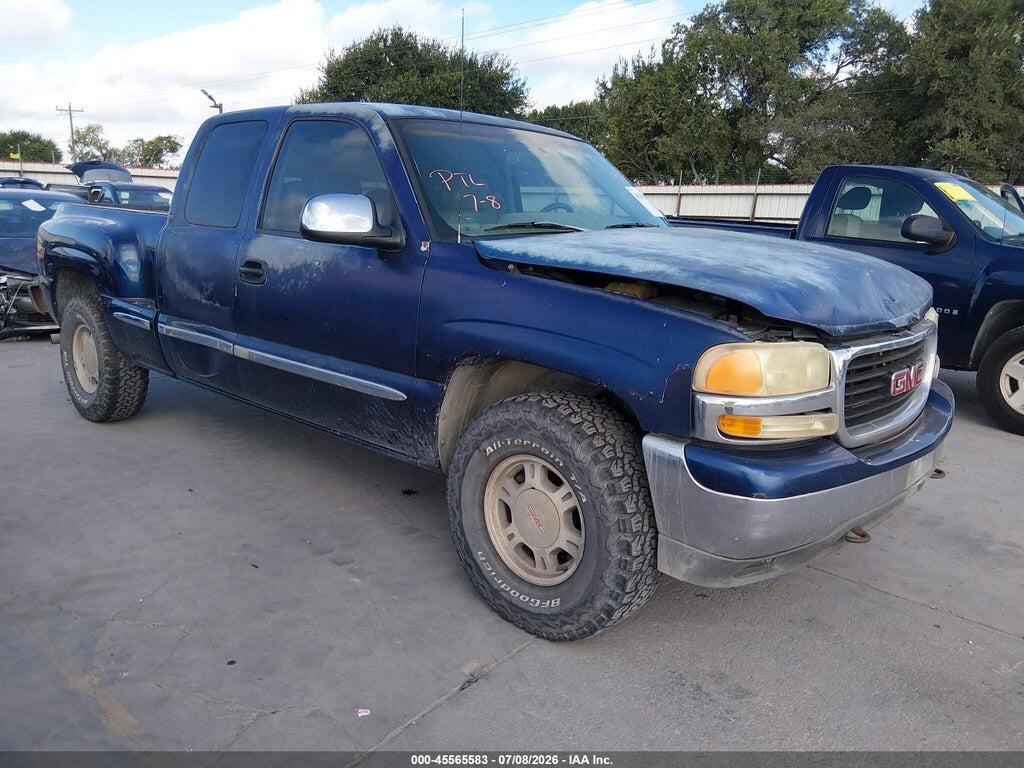 1999 GMC NEW SIERRA 1500 2GTEK19T3X1546325