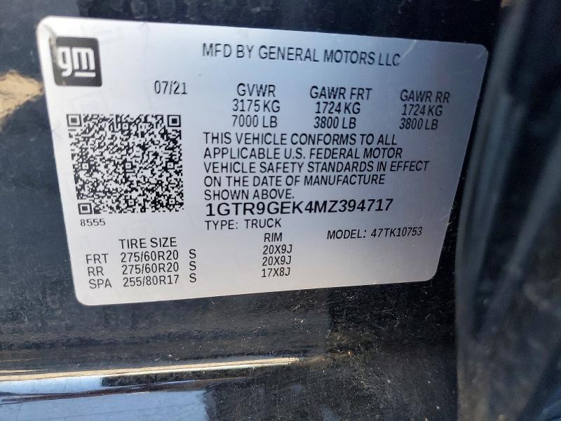 2021 GMC SIERRA K1500 ELEVATION — Фото 12 из 12
