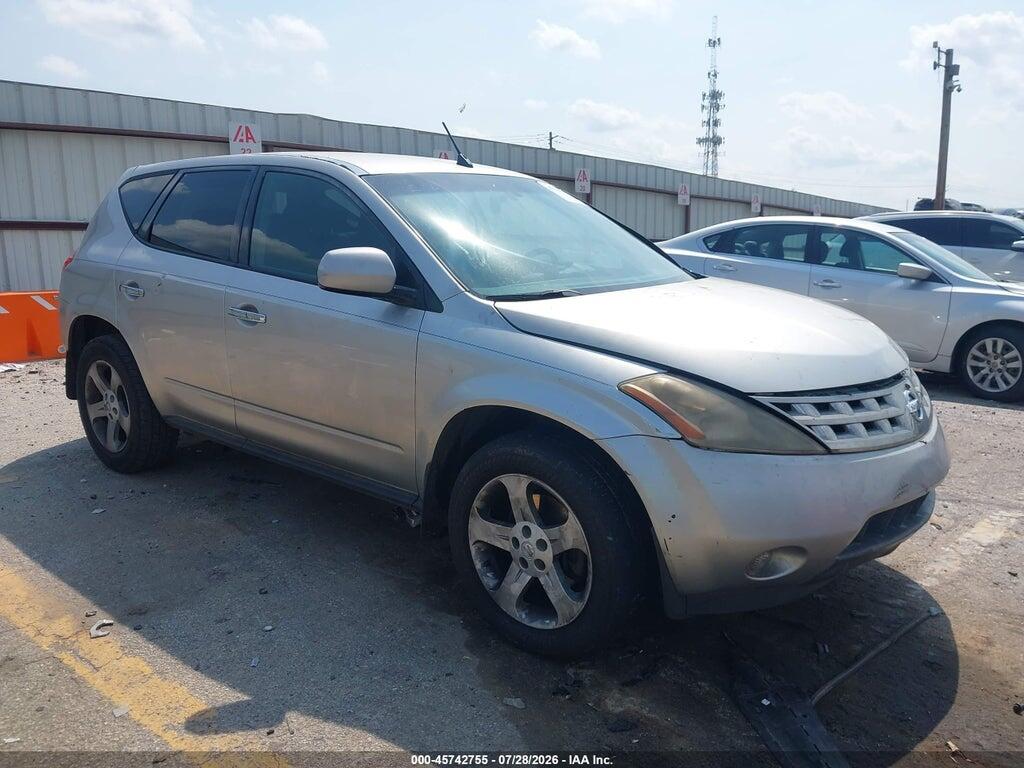 JN8AZ08TX4W216843 2004 NISSAN MURANO photo no. 1