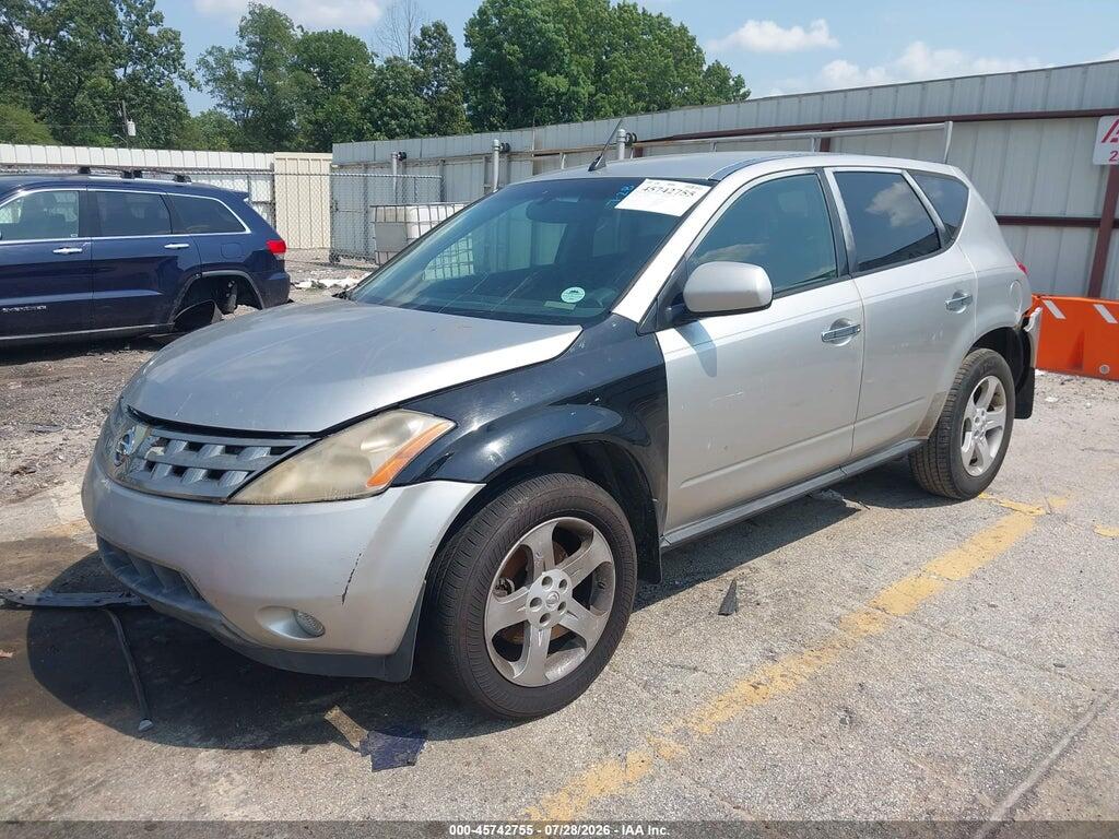 JN8AZ08TX4W216843 2004 NISSAN MURANO photo no. 2
