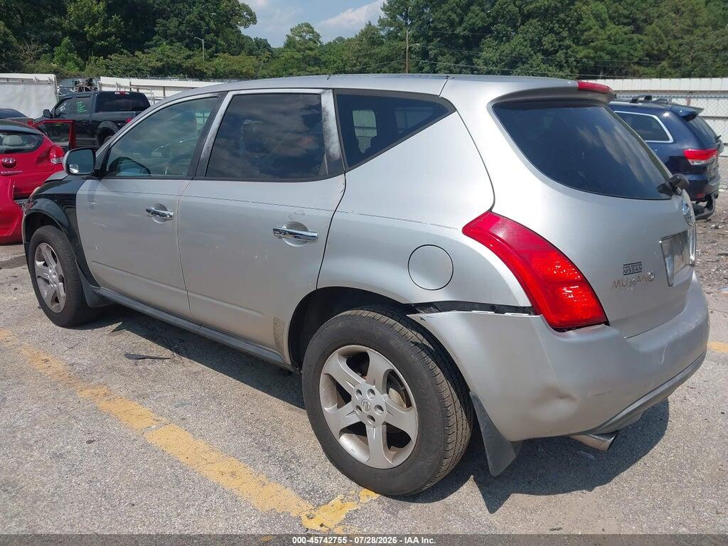 JN8AZ08TX4W216843 2004 NISSAN MURANO photo no. 3