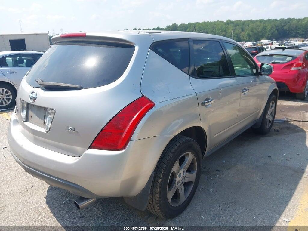 JN8AZ08TX4W216843 2004 NISSAN MURANO photo no. 4