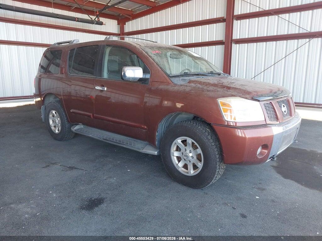 2004 NISSAN PATHFINDER ARMADA 5N1AA08B04N710737