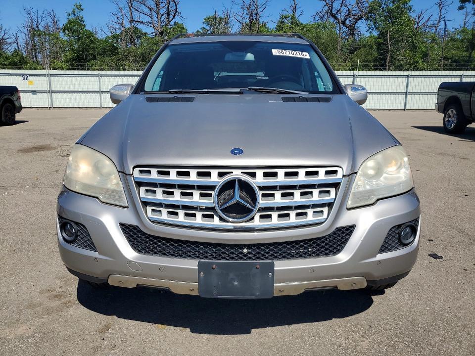 4JGBB86E29A488343 2009 MERCEDES-BENZ ML photo no. 5