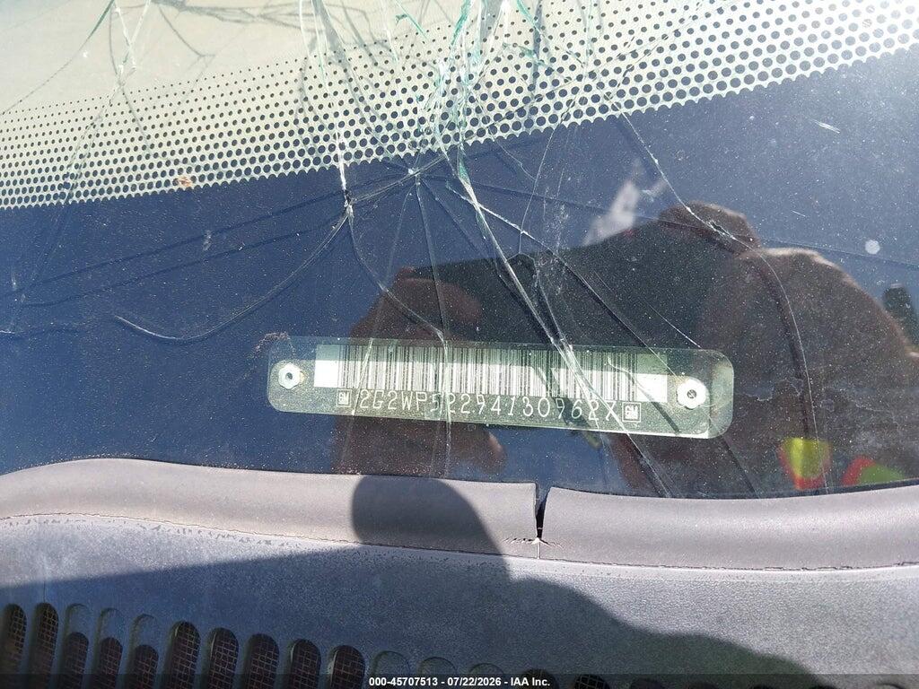 2G2WP522941309627 2004 PONTIAC GRAND PRIX photo no. 9