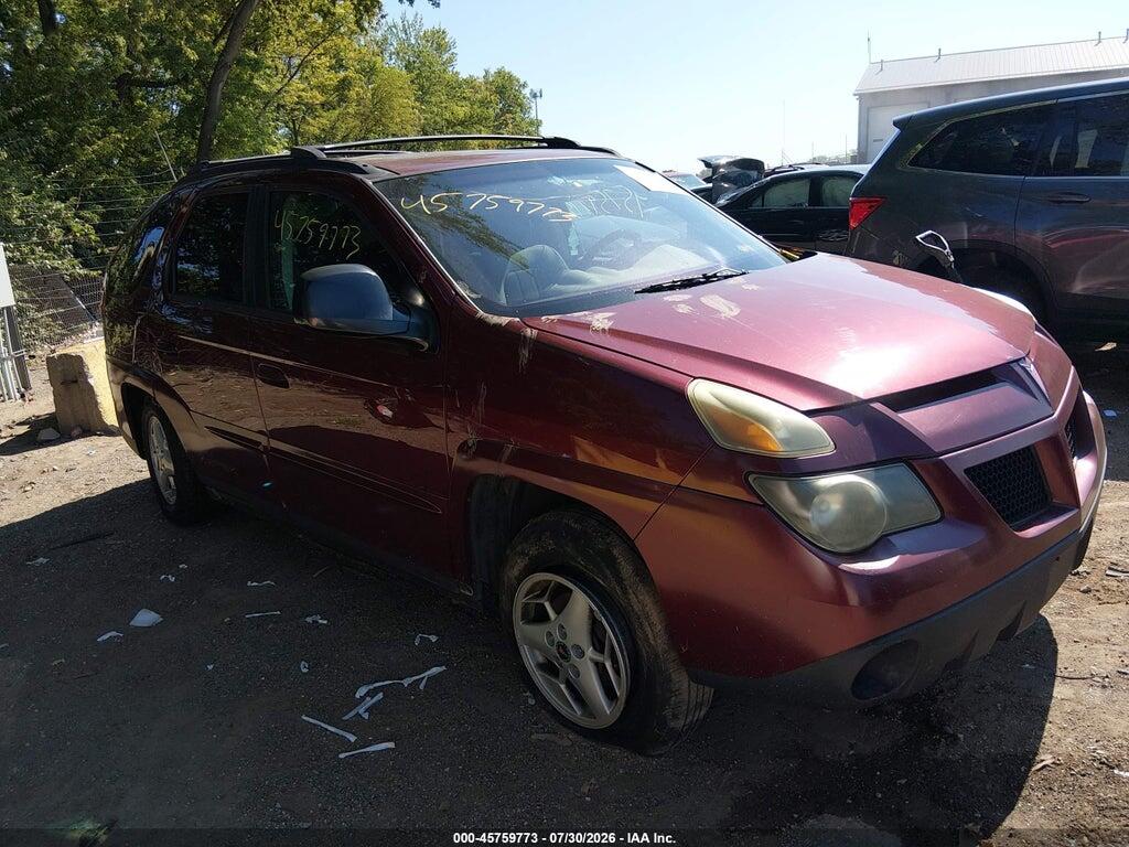 2004 PONTIAC AZTEK 3G7DA03E74S550864