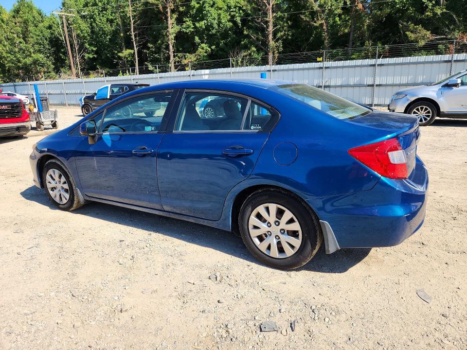 2HGFB2F50CH537116 2012 HONDA CIVIC photo no. 2