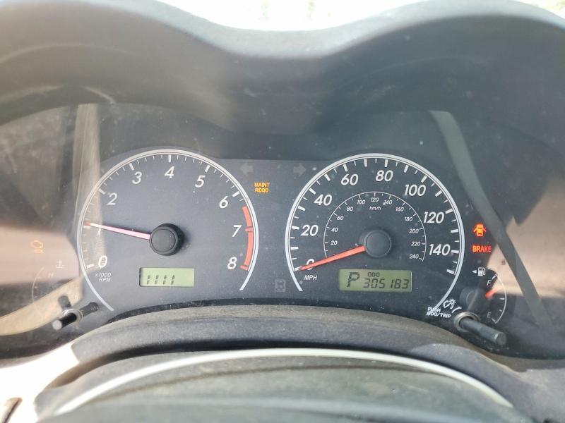 2009 TOYOTA COROLLA S — Фото 9 из 12