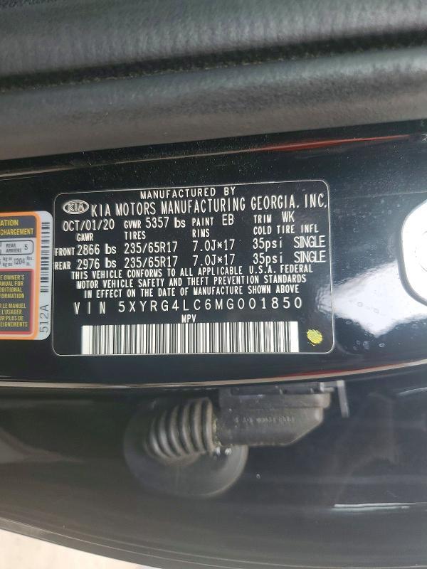 2021 KIA SORENTO LX — Фото 13 из 13