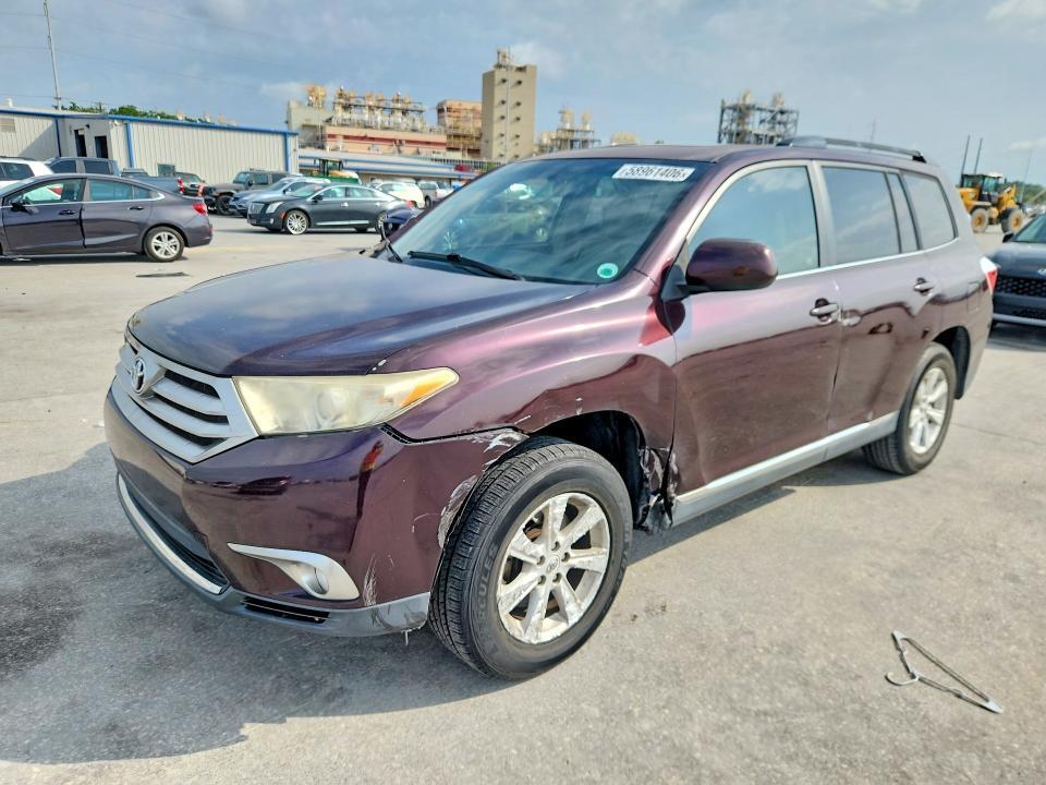 5TDZA3EH1CS020991 2012 TOYOTA HIGHLANDER photo no. 1