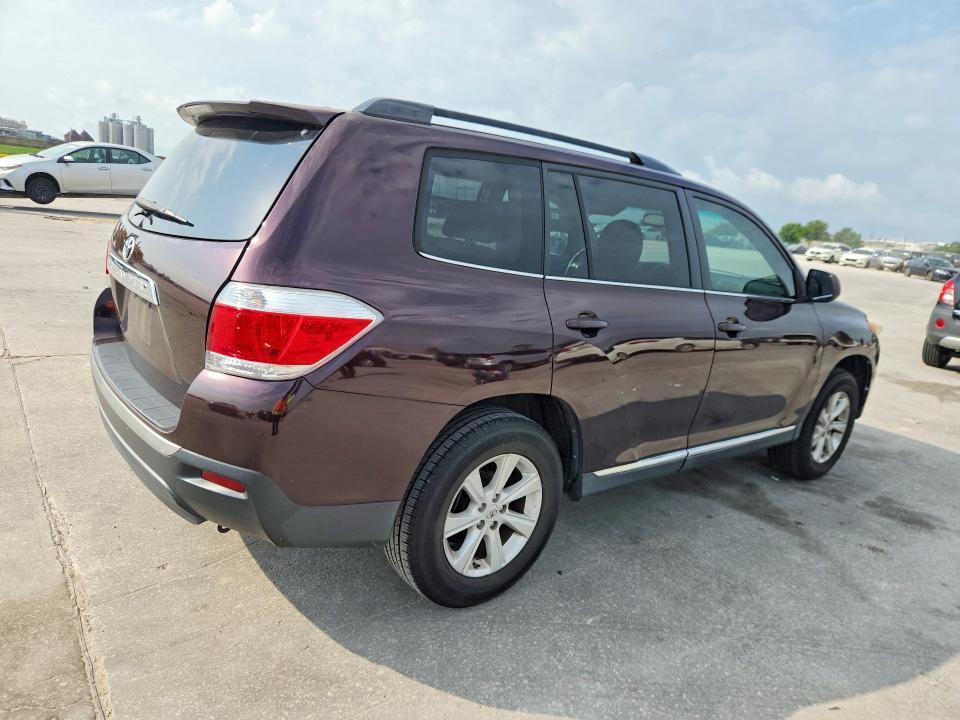 5TDZA3EH1CS020991 2012 TOYOTA HIGHLANDER photo no. 3
