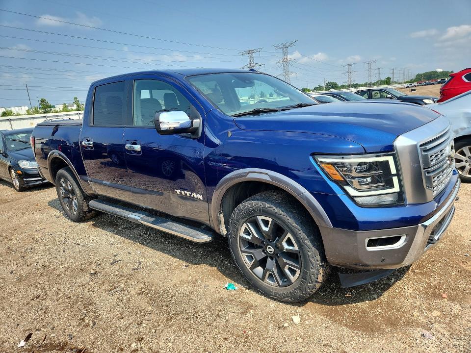 2021 NISSAN TITAN PLATINUM RESERVE — Фото 4 из 12