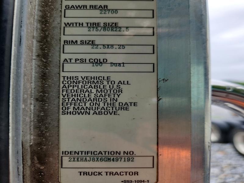 2016 KENWORTH T370 SEMI TRUCK — Фото 10 из 10