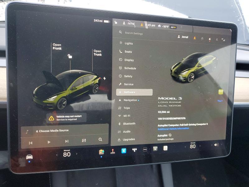 2021 TESLA MODEL 3 — Фото 9 из 12