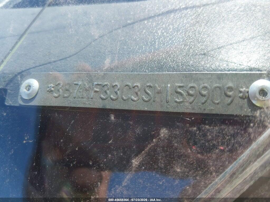 3B7MF33C3SM159909 1995 DODGE RAM 3500 photo no. 9