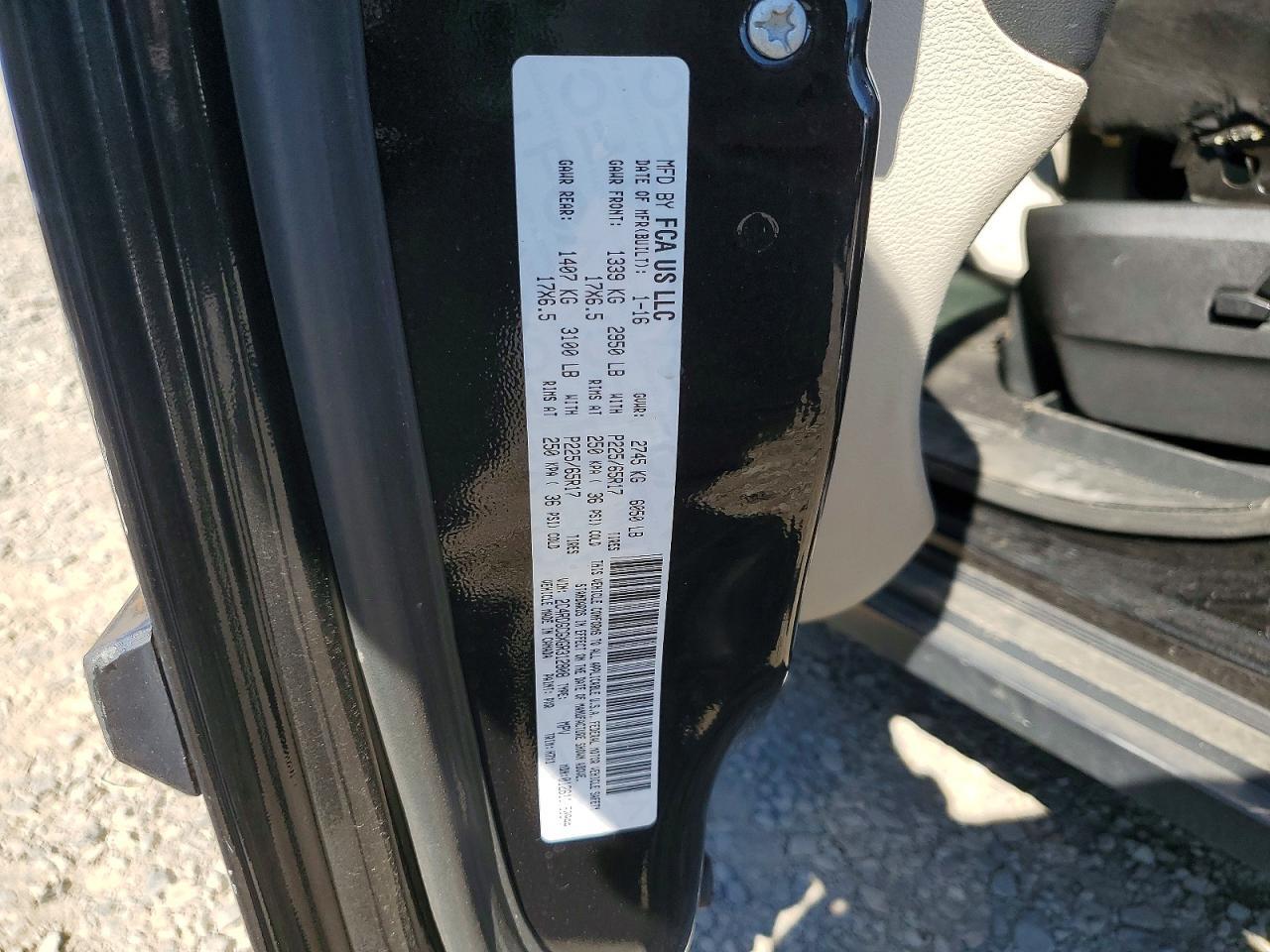 2016 DODGE GRAND CARAVAN SXT — Фото 13 из 13