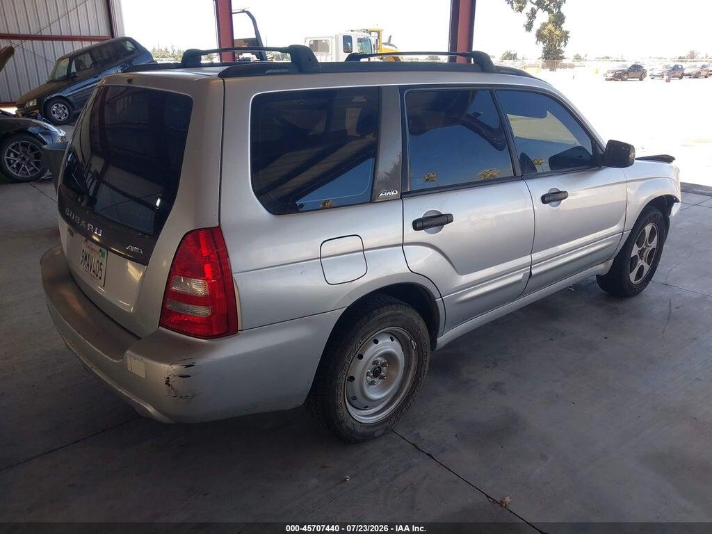 JF1SG65614H720652 2004 SUBARU FORESTER photo no. 4