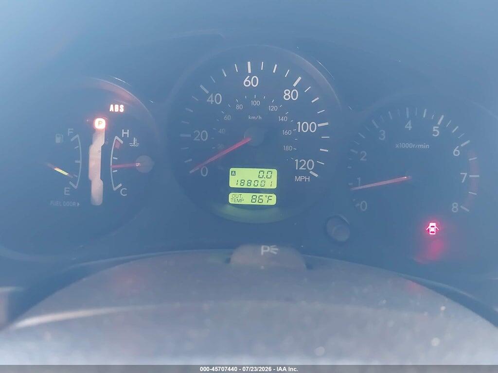 JF1SG65614H720652 2004 SUBARU FORESTER photo no. 7