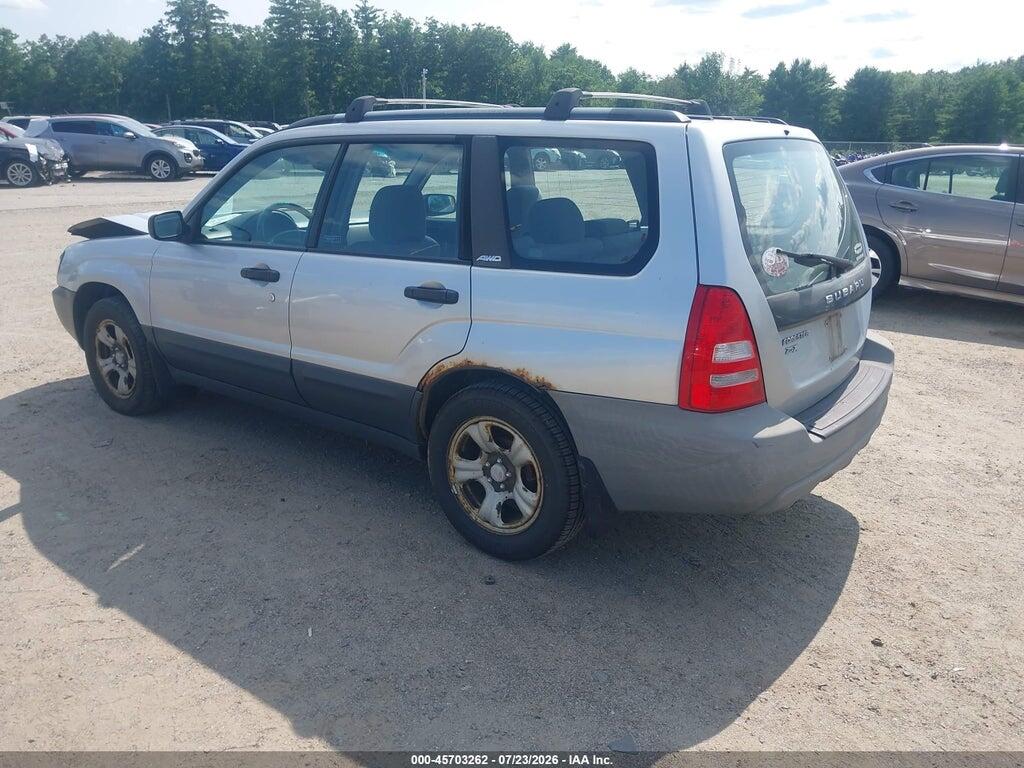 JF1SG63634H710207 2004 SUBARU FORESTER photo no. 3
