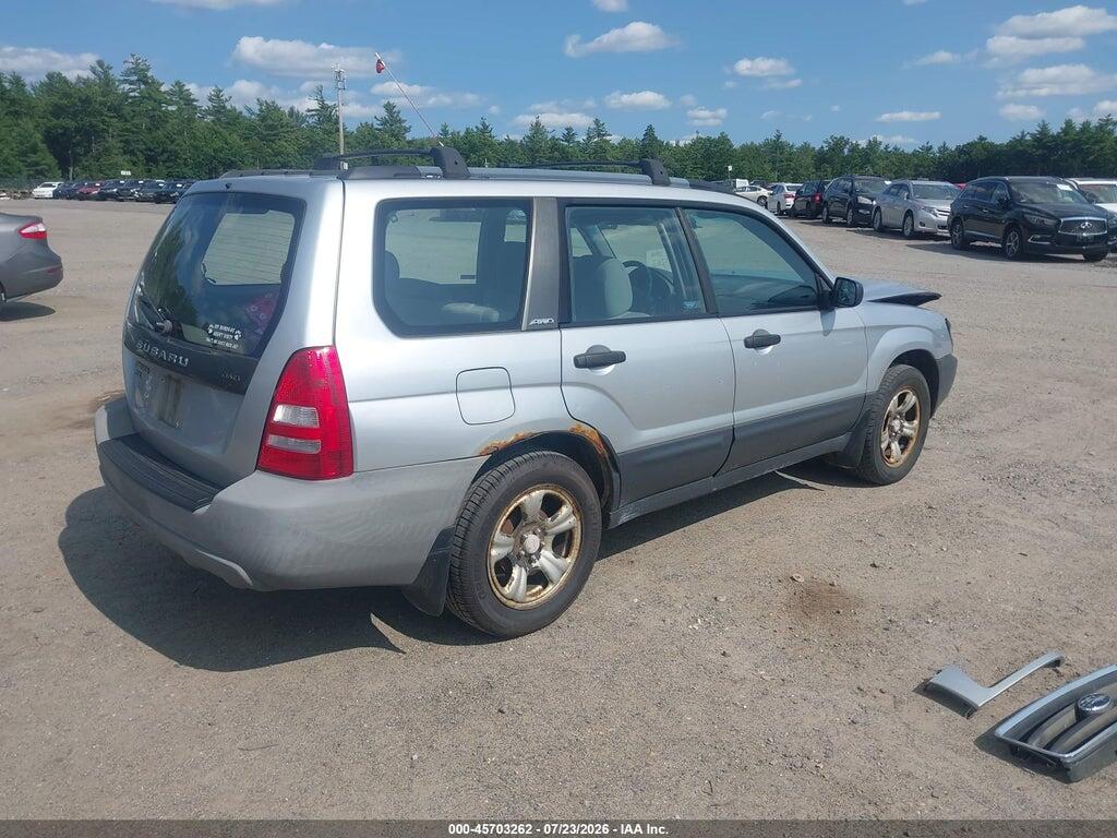 JF1SG63634H710207 2004 SUBARU FORESTER photo no. 4