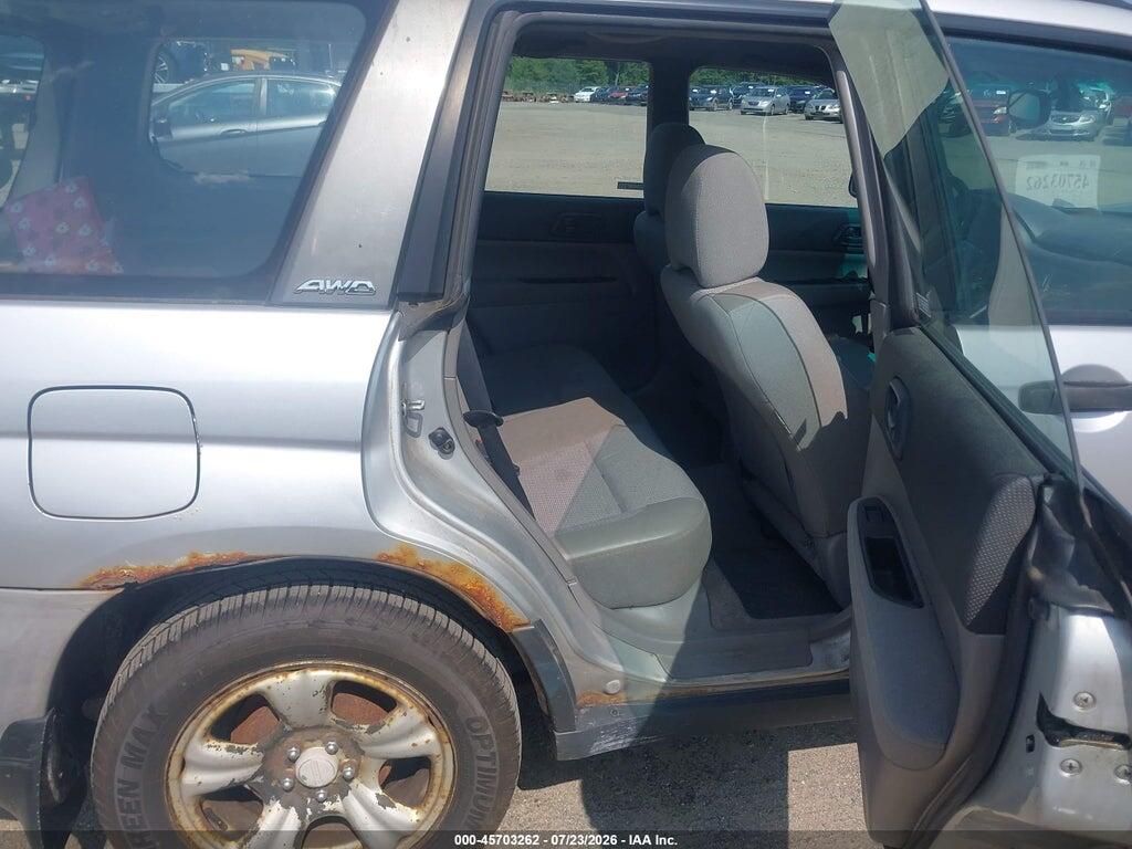 JF1SG63634H710207 2004 SUBARU FORESTER photo no. 8