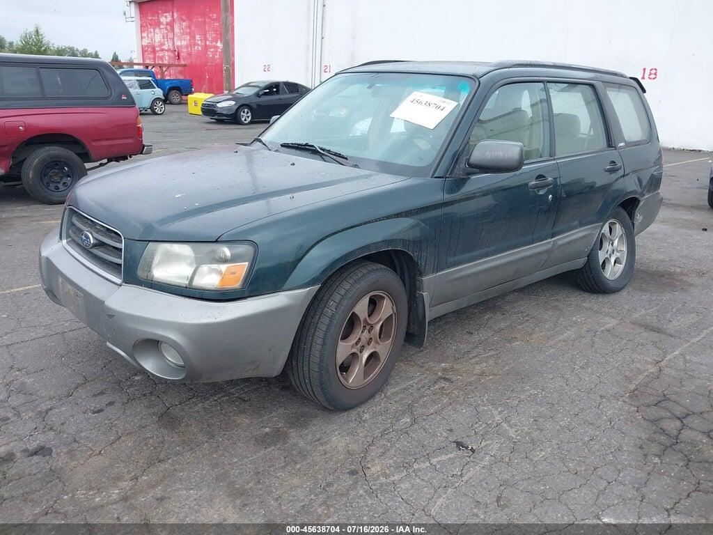 JF1SG65644H708320 2004 SUBARU FORESTER photo no. 2