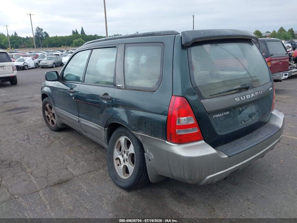 JF1SG65644H708320 2004 SUBARU FORESTER photo no. 3