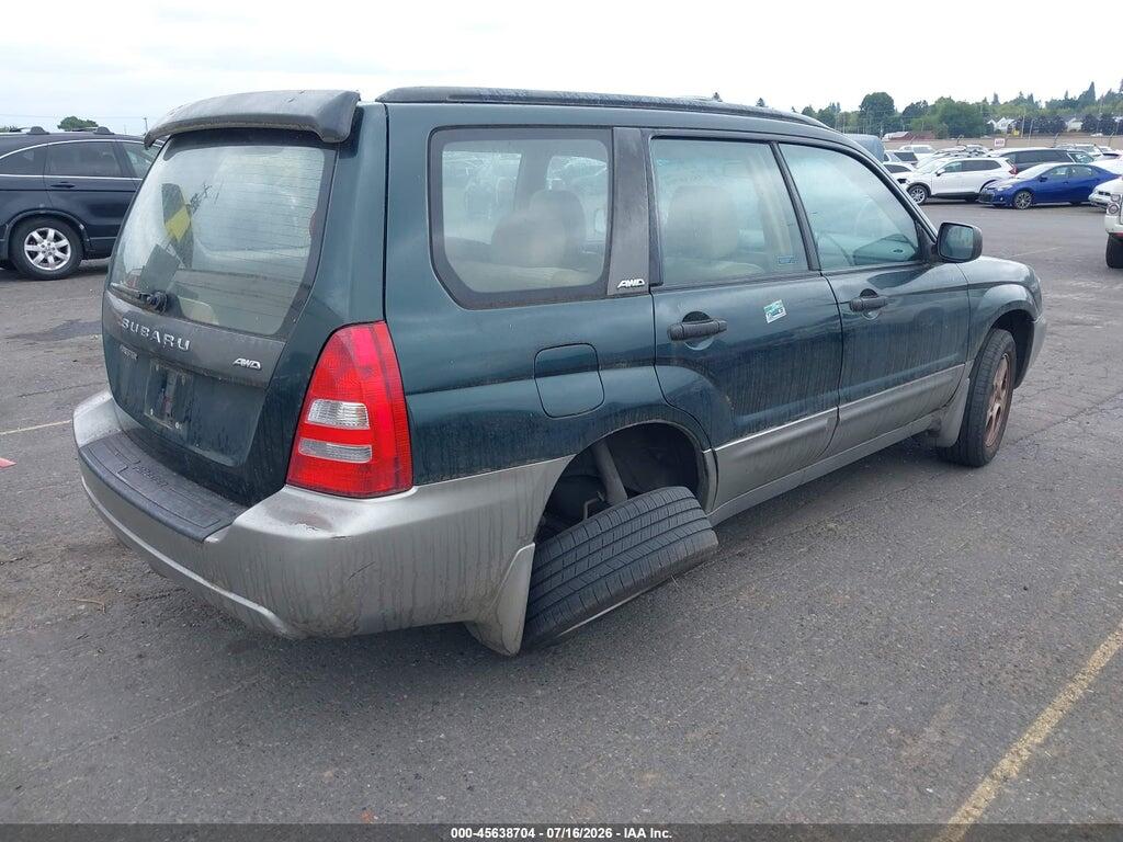 JF1SG65644H708320 2004 SUBARU FORESTER photo no. 4