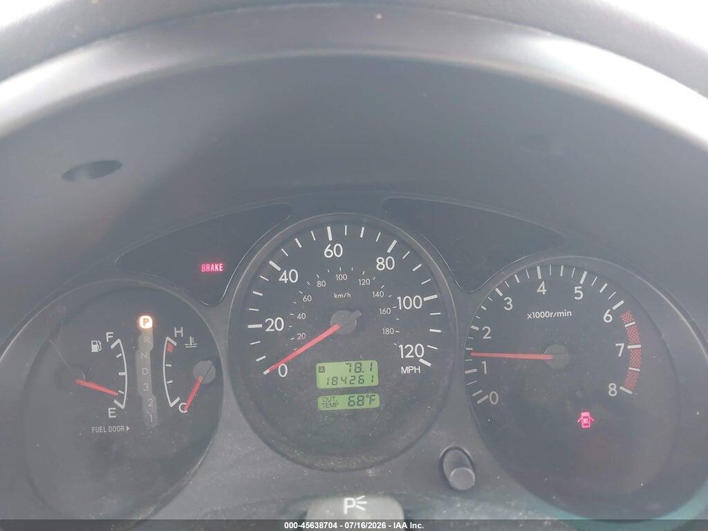 JF1SG65644H708320 2004 SUBARU FORESTER photo no. 7