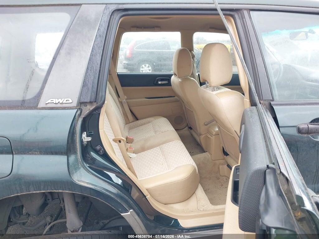 JF1SG65644H708320 2004 SUBARU FORESTER photo no. 8