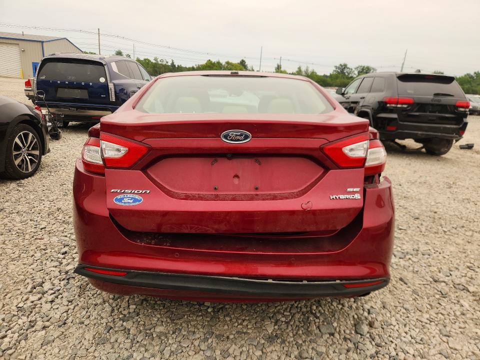 3FA6P0LU9DR300054 2013 FORD FUSION photo no. 6