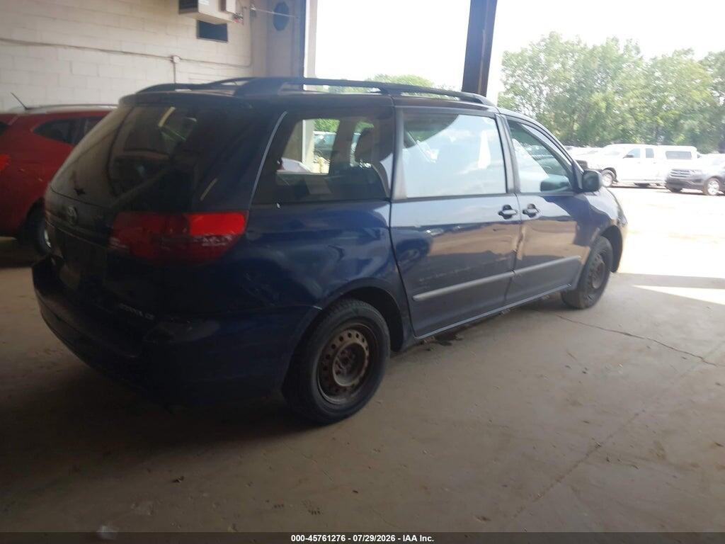 5TDZA23C64S130146 2004 TOYOTA SIENNA photo no. 4