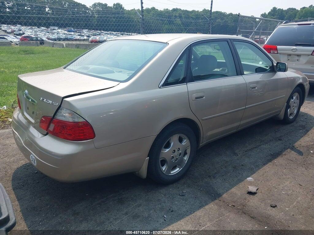 4T1BF28BX4U351856 2004 TOYOTA AVALON photo no. 4