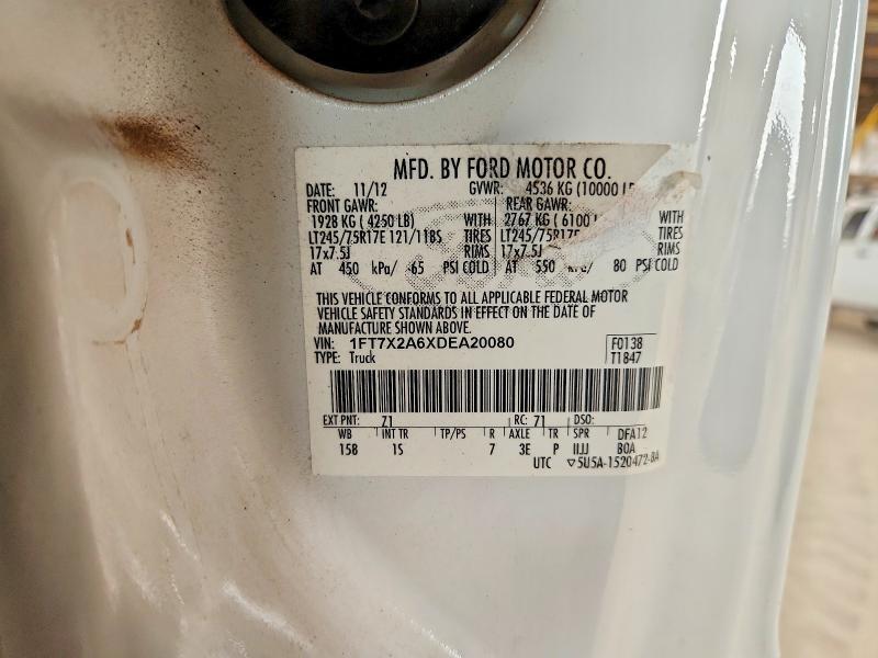 1FT7X2A6XDEA20080 2013 FORD F250 photo no. 12