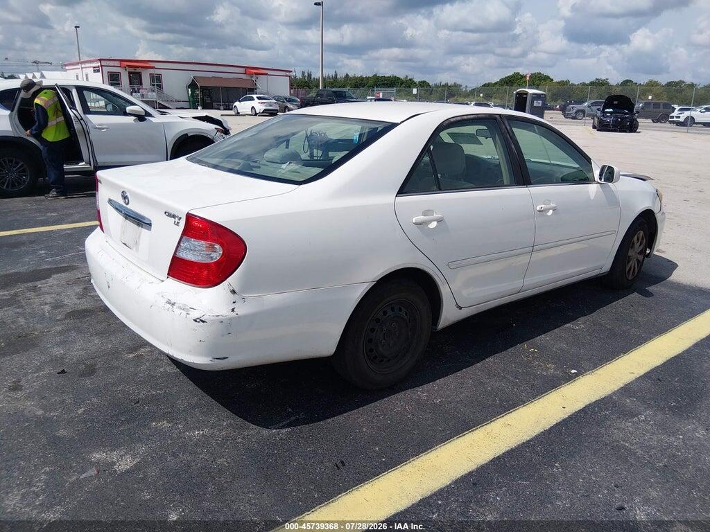 4T1BE32K34U288780 2004 TOYOTA CAMRY photo no. 4