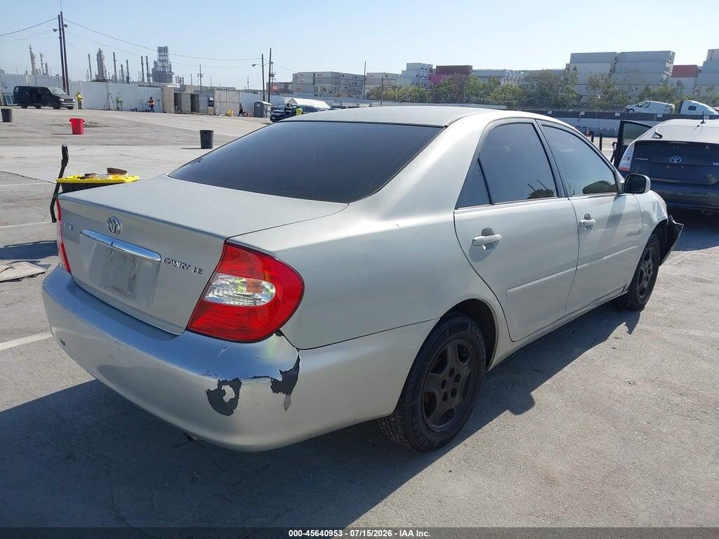 4T1BE32K04U893629 2004 TOYOTA CAMRY photo no. 4
