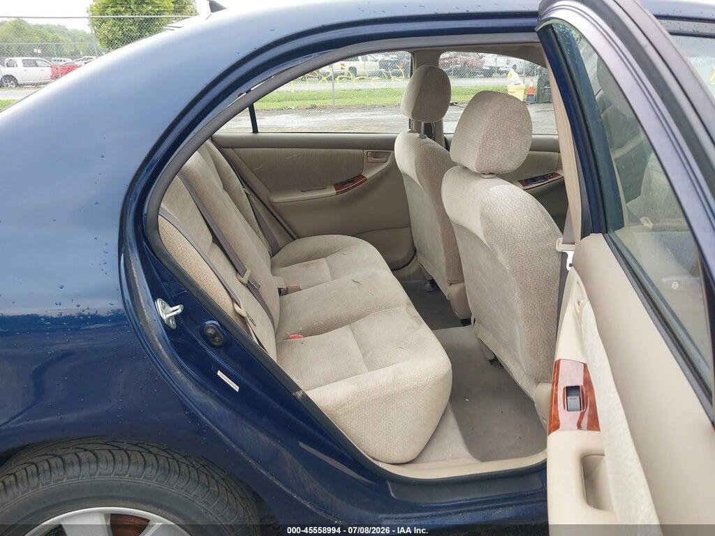 2T1BR38E14C221845 2004 TOYOTA COROLLA photo no. 8