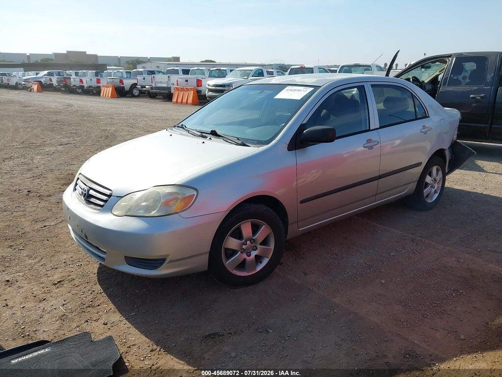 JTDBR32E242024738 2004 TOYOTA COROLLA photo no. 2