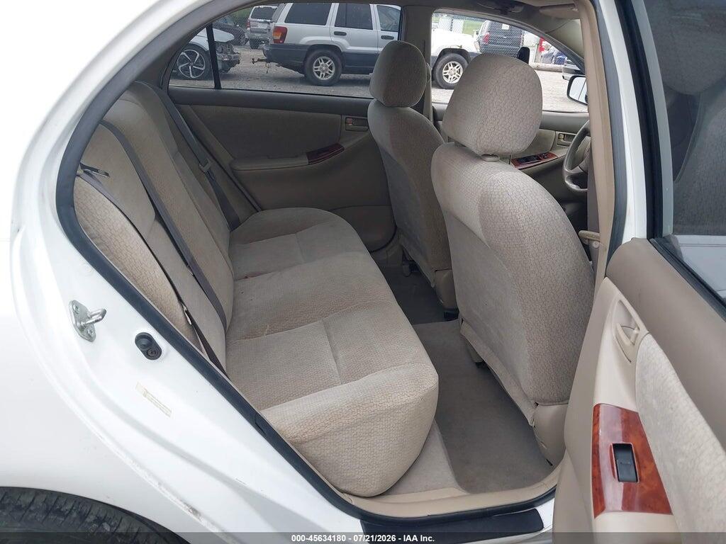 2T1BR38E64C285749 2004 TOYOTA COROLLA photo no. 8