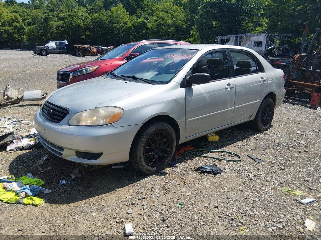 2T1BR32E04C233655 2004 TOYOTA COROLLA photo no. 2