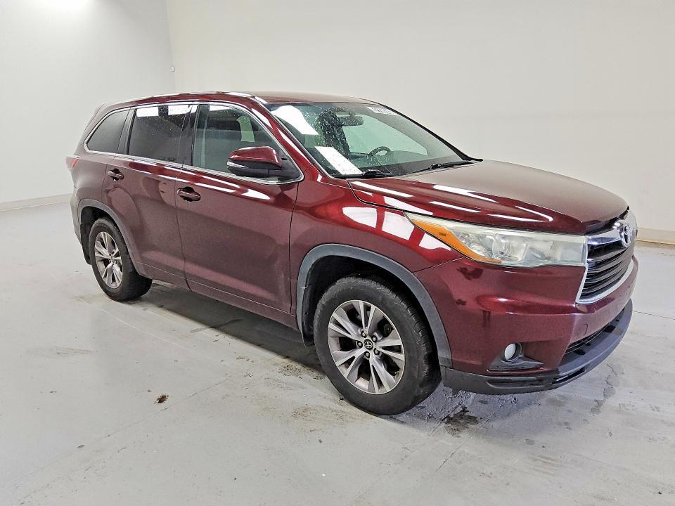 2016 TOYOTA HIGHLANDER LE PLUS — Фото 4 из 12